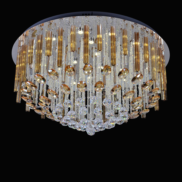 uxury crystal ceiling light