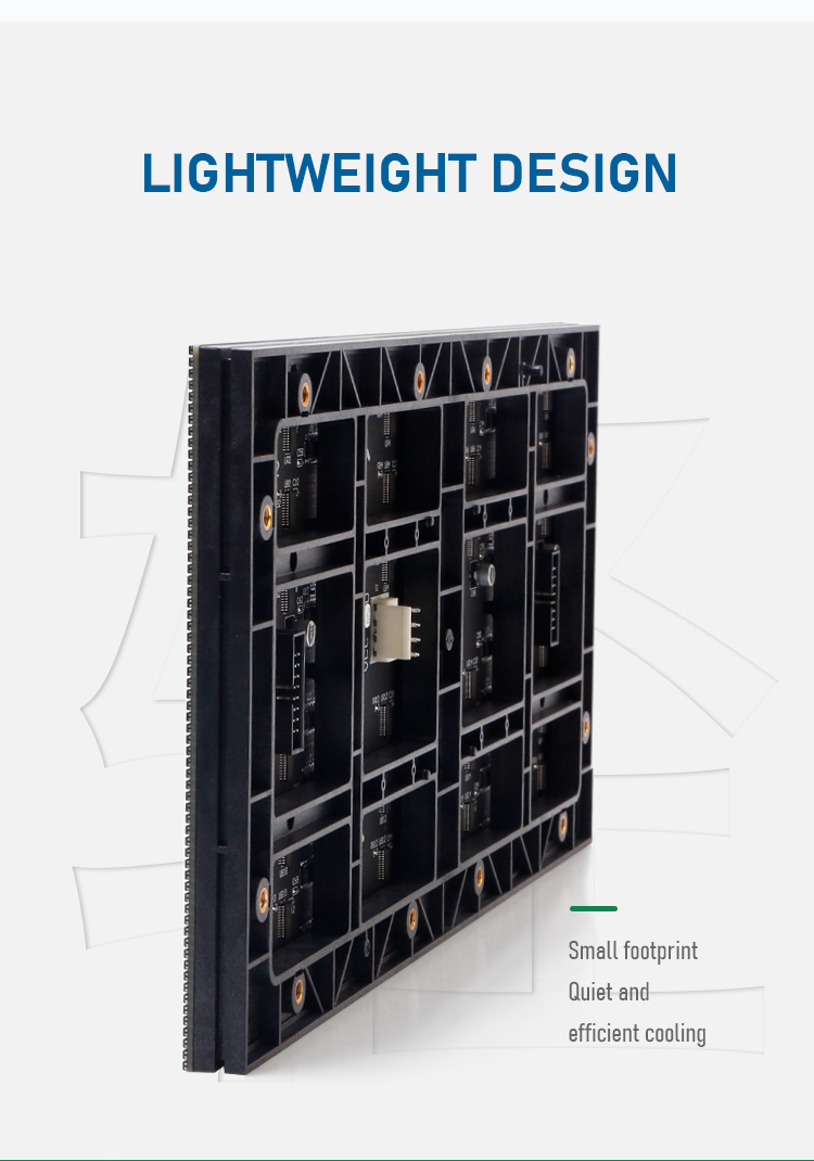 indoor led wall front service 320*160mm P2.5 led screen led module