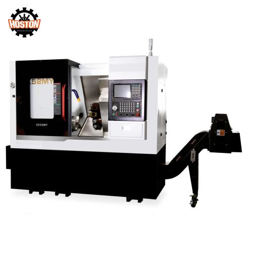 CNC metal cutting lathe machine with Y axis