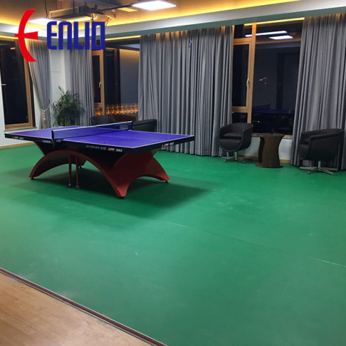 Sol sportif de tennis de table ITTF Sol de terrain de balle Ping-Pang