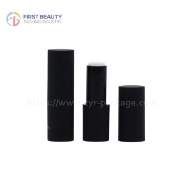 Plastic Black Lipstick Container