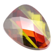 Trillion colorful rough, uncut gemstone jewelry, made in China