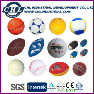 Promotion custom stress ball, logo printing PU stress ball, wholesales anti stress foam ball