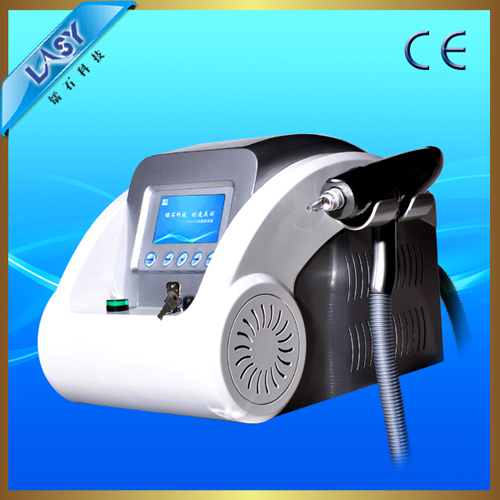 Q-omkopplad Nd Yag Laser Tattoo Removal Machine