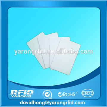 high quality credit card size printable blank plastic card