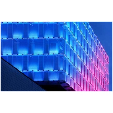 LED wall washer for the walls of square