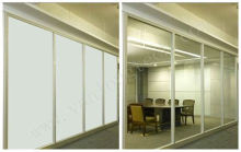 Sound Control Switchable Smart Glass , Electric Control Magic  Glass