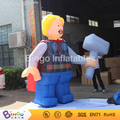 High quality inflatable Superman Thor cartoon