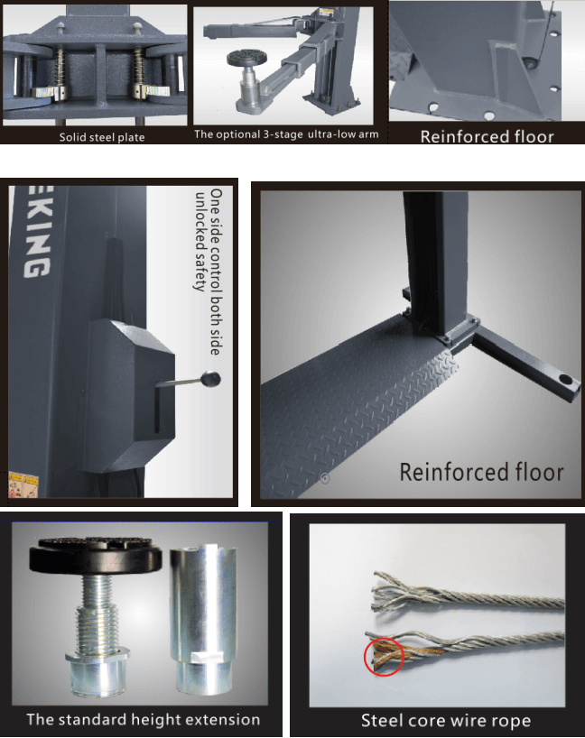 RoadBuck portable 2post 4 post scissor hydraulic car lift price for car wash car packing lift