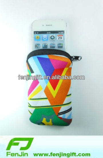 customized neoprene mobile case