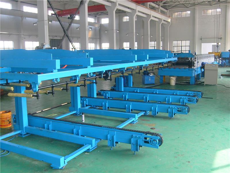 Steel Floor Decking Sheet Rolling Making Machine