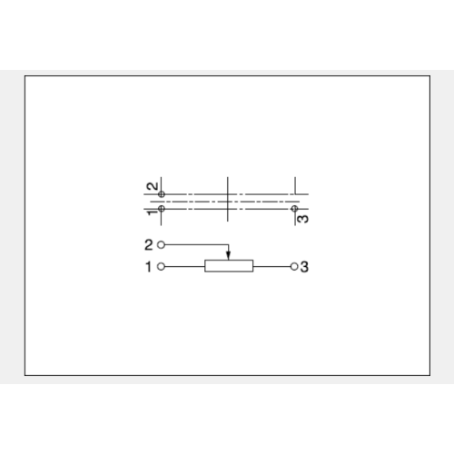 Chiết áp trượt dòng Rs451