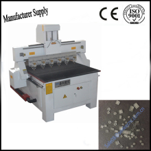 mirror small round shape cnc glass cutting machine