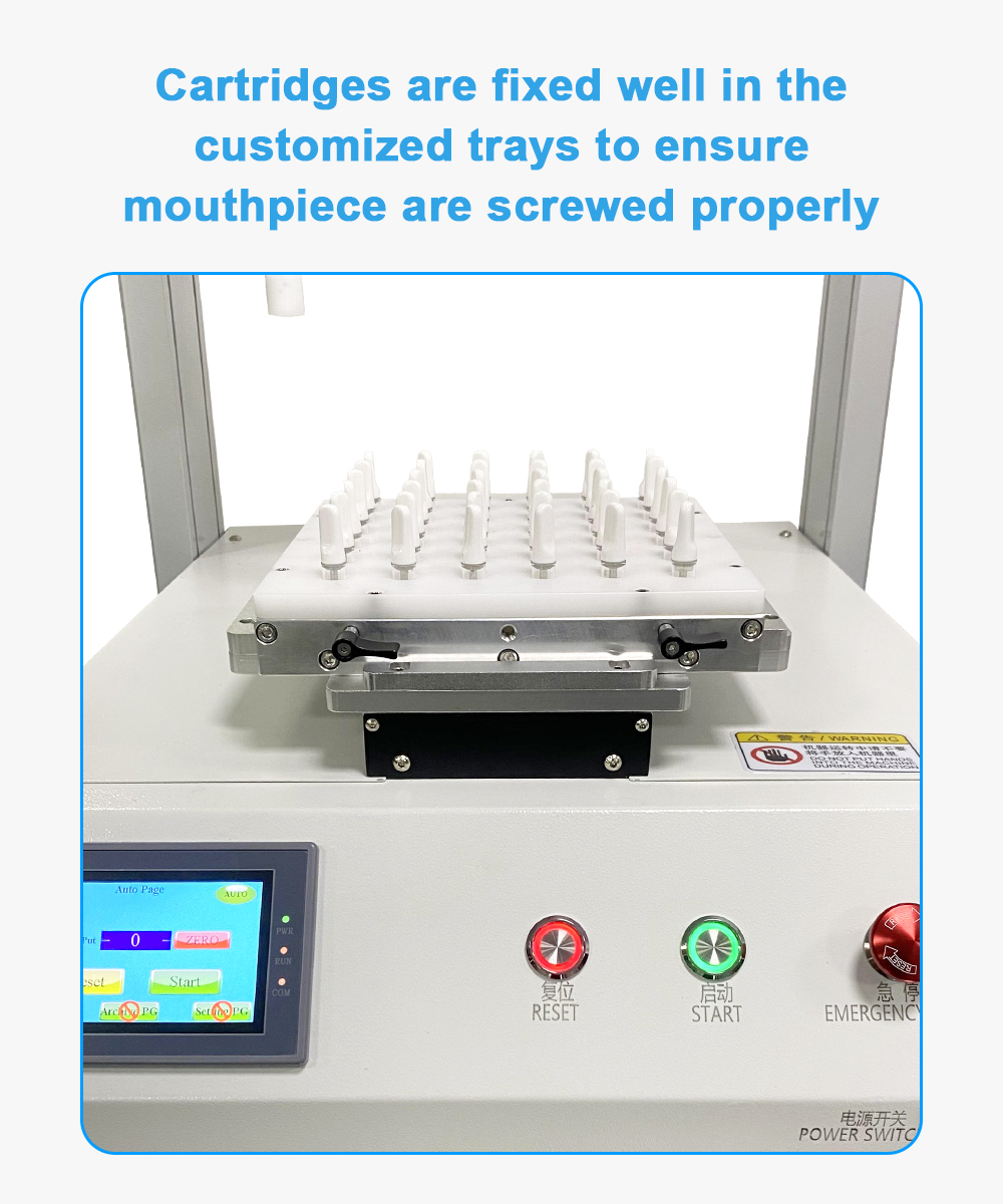 tapacero cartridge capper