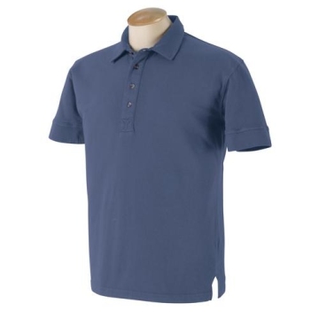 Authentic Pigment Direct-Dyed Jersey Polo