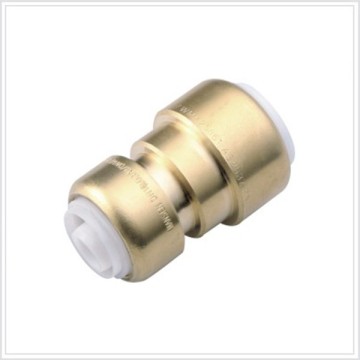 brass straight fitting hose fitting assembly