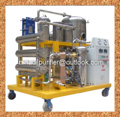 Vacuum used oil filter machine