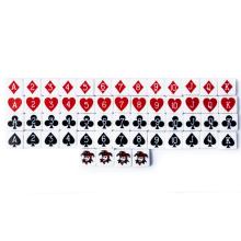 Vintage Letter Plastic Scrabble Game Tiles