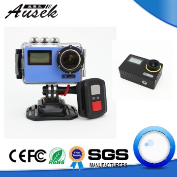 2017 Newest yi action camera 4k wifi wireless yi dome camera 2.45 inch screen waterproof