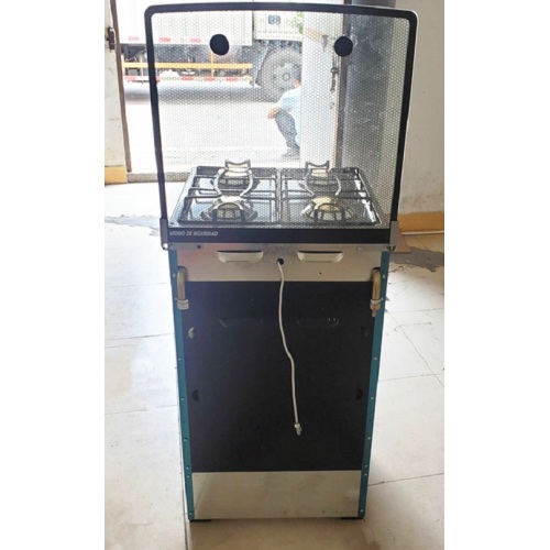 Estufa de instalación de horno personalizado de gama de gas de cocina