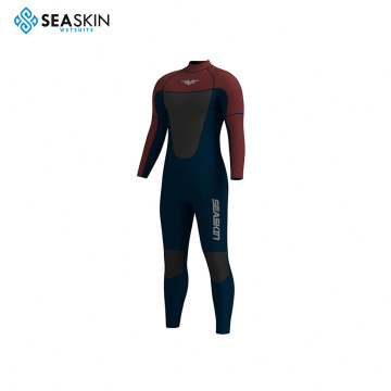 Seaskin 3mm Men&#39;s Deep Diving Setelan Seluruh Tubuh Selam Selam