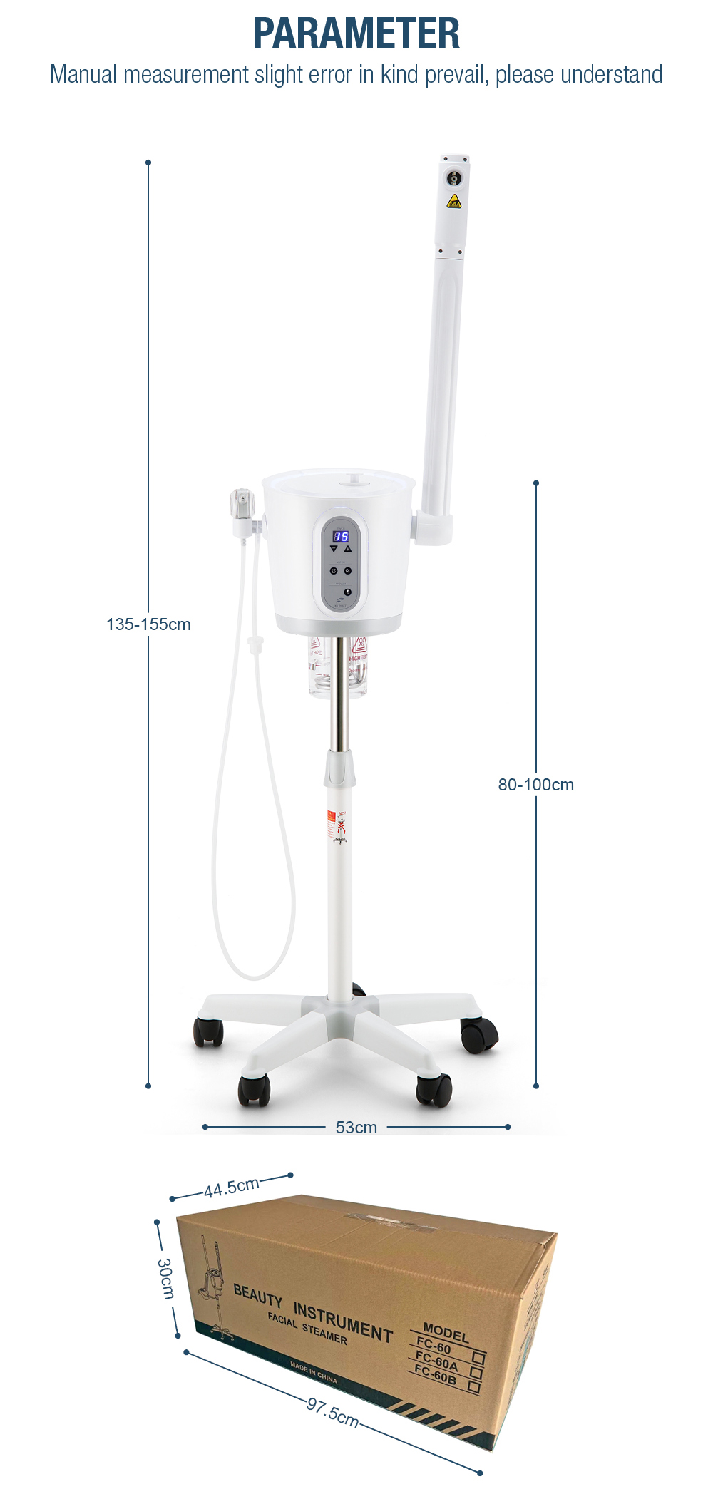 vaporizador de belleza beauty steamer