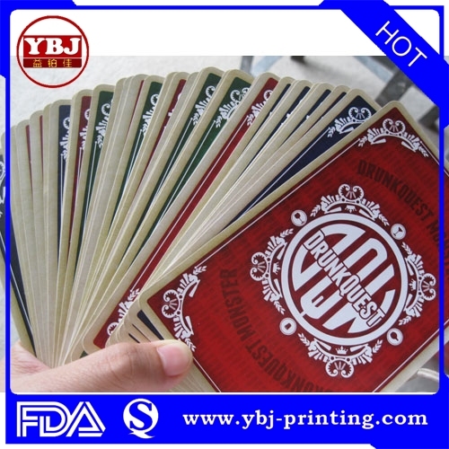 wholesale custom printing playing game card