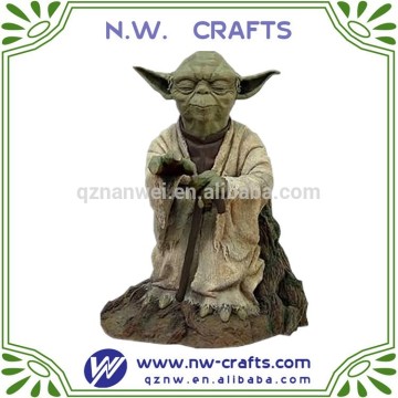 resin yoda figure collection custom