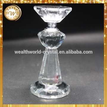 Newest promotional crystal circle candle holder