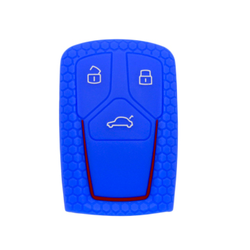 Audi B9 silicon car key case