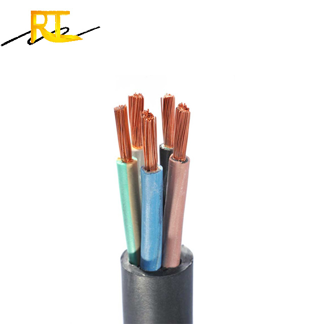 Yumuşak Kauçuk Yalıtımlı Esnek Kablo H05RN-F H07RN-F ELEKTRİK KULÇU KABLO 3X10mm2