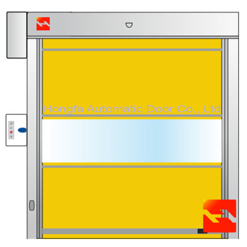 Porta automática para garagem residencial de alta velocidade