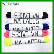 Custom packaging running shoes use classic flat shoelace