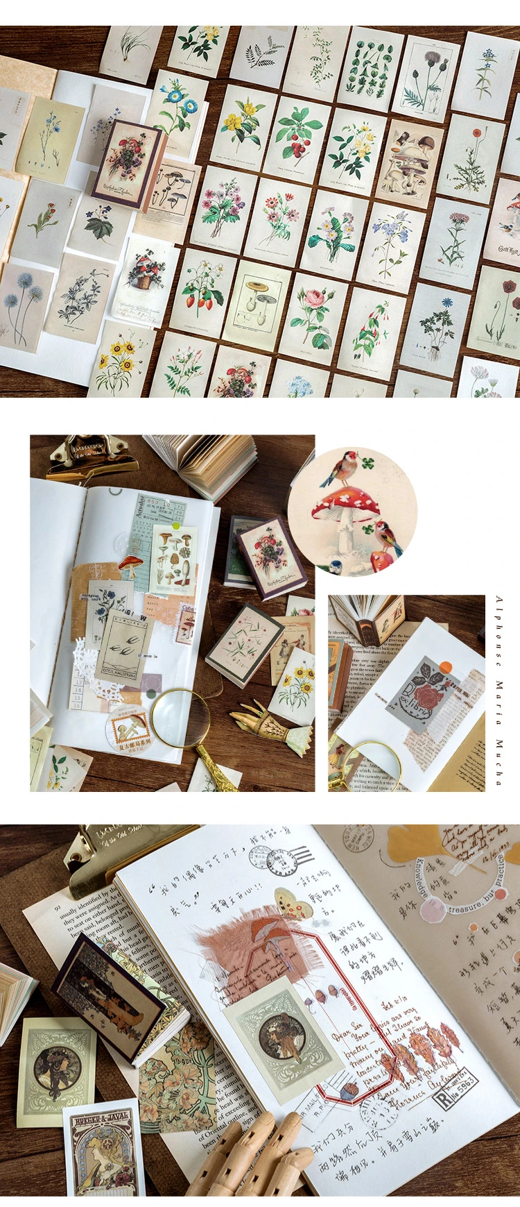 Matchbox Style Scrapbook Decoration Paper Notes