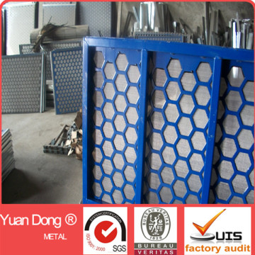 High-frequency vibrating frame sieving mesh