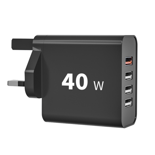 40W 4-poorts USB Een hub van het oplaadstation