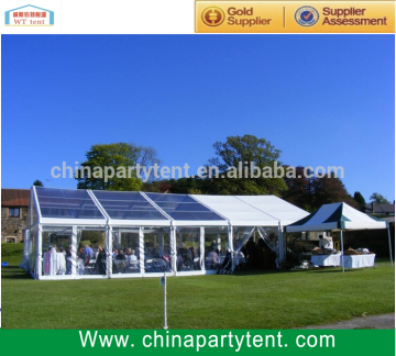 12mx15m Transparent marquee party wedding tent for outdoor banquet