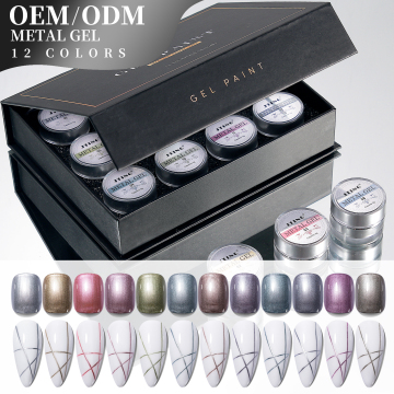 JTING High Density Metallic Gel Polish Collection