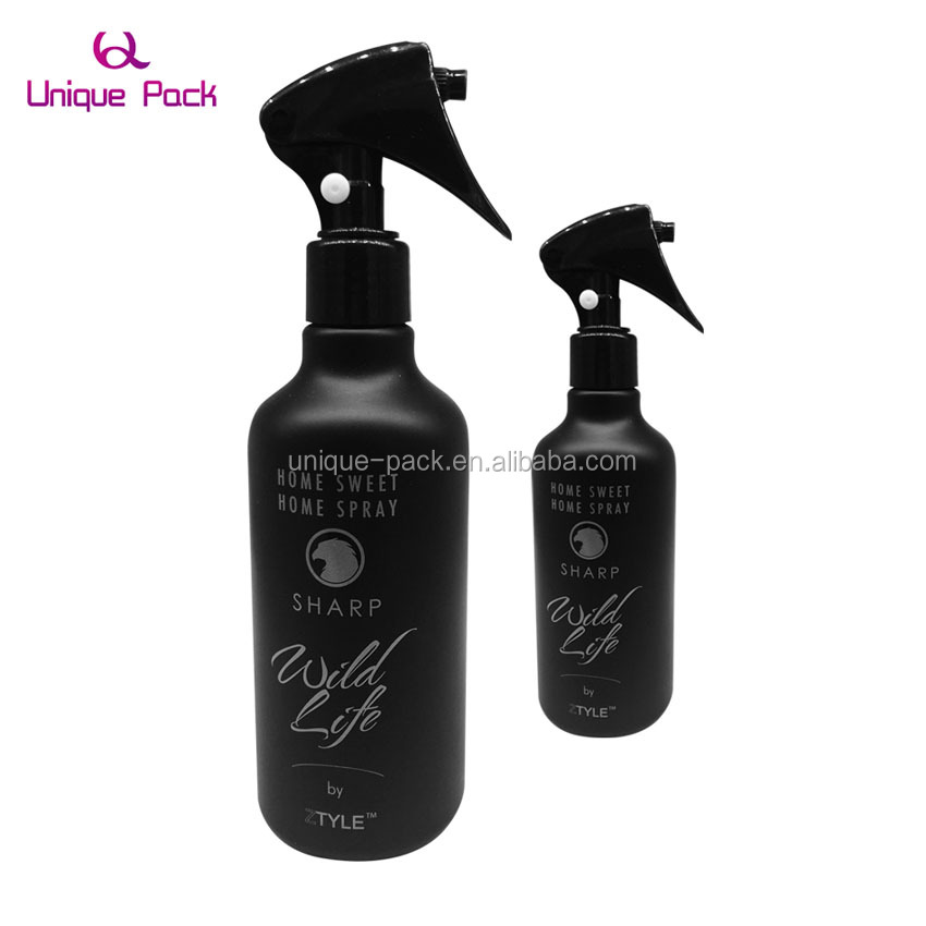 Fashionable Black Plastic Empty Cosmetic 200ml Sprayer Trigger pump Bottle