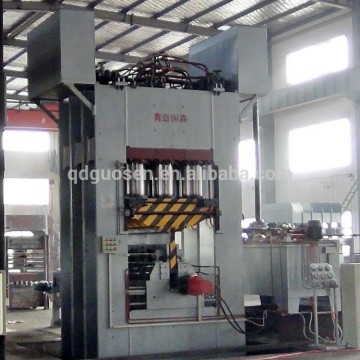 Strand Woven Bamboo Board hydraulic press