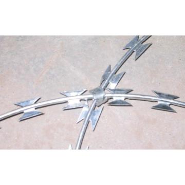 Hot Dipped Galvanized BTO-22 type Razor Barbed Wire