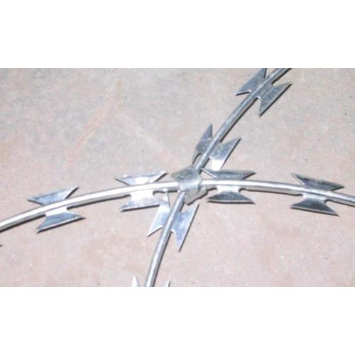 Hot Dipped Galvanized BTO-22 tipe Razor Barbed Wire