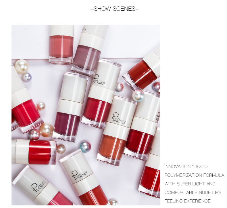 Private Label Matte Lipgloss 16 Colors Pink Lipstick White Lipgloss Tube Lipgloss Vendors