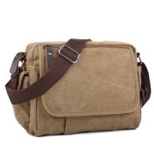 Canvas Vintage Men's School Satchel Messenger Crossbody Bags