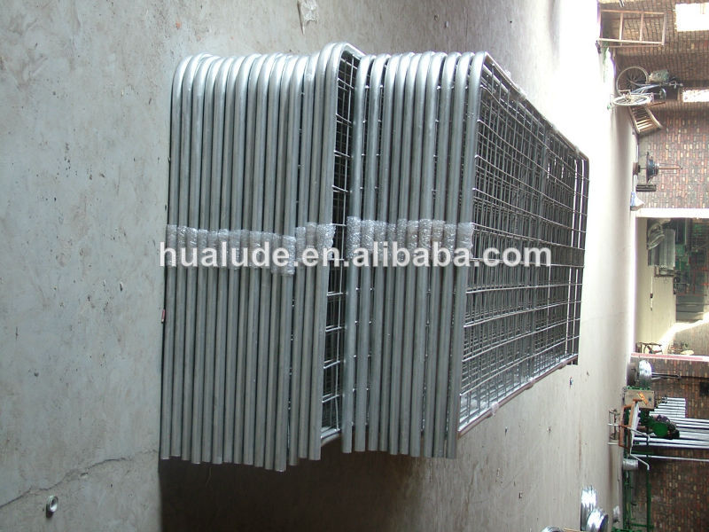 new design different types of galvanized steel farm metal gates