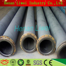 Epoxy coated excellent wear resistance soft natural rubber lined pipes