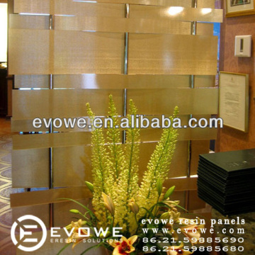 eco-friendly expoxy resin glass flooring decoration