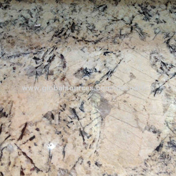 Granite tile, blue ice, 24x24"