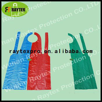 Disposable Nonwoven LDPE Apron (33401)