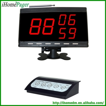 chinese products transmitter with menu holder,smart wireless call system